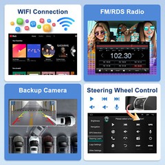 10.1″ Touch Screen Car Stereo Radio Android GPS For Silverado 1500 2500 99-06