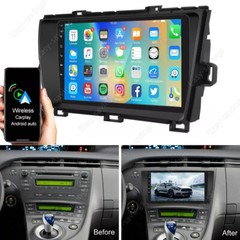 For Toyota Prius 2010-2015 Apple Carplay Car Stereo Radio Android 15 GPS BT 64GB