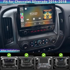 For Jeep Wrangler 2007-2017 Car Stereo Apple CarPlay Android 13 Radio GPS Navi