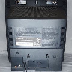 Magnavox MWC13D5 13″ CRT TV DVD Combo Retro Gaming Built-In Player Tested