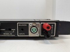 Uni-Sync Model 50 Vintage Stereo Professional Power Amplifier BSR Rack Mount
