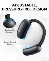 Soundcore AeroFit 2 Open-Ear Headphones Hi-Res Bass Adjustable Ear Hooks|Refurb