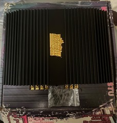(NIB) Vintage 1990s Earthquake Power 250 Amplifier – Stunning Black /Gold Finish