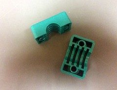 Polypropylene-Hydraulic-Clamps OD 3/4″ (Lot of 10 pairs)