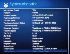 TiVo BOLT TCD849500 500GB HDD 4K DVR White R84950 (Needs Subscription)