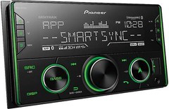 Pioneer MVH-S622BS Double Din Digital Media Receiver w/ Alexa Voice & Bluetooth