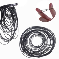 100 PCS Square Rubber Drive Belt Replacement For Cassette Player Recorder Repair