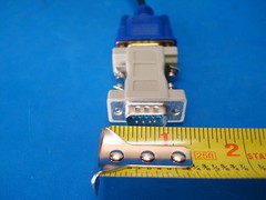 us seller NEW HDMI TO DB9 SERIAL VGA RS232 9-PIN ADAPTER CABLE LEAD. Getwiredusa