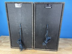 Large Aiwa SX-WZL700 3-way, bi-amped bass reflex speakers TESTED/WORKS GREAT