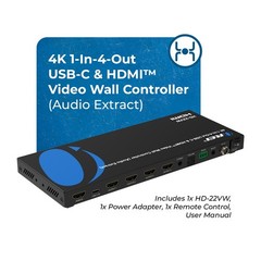 OREI 2×2 HDMI Video Wall Controller Processor Display Upto 1080p 60hz