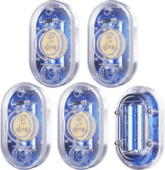 Wifi Water Leak Detector for Home with App Notification, 1 2.4Ghz Gateway + 6 WD