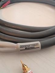 Monster Cable M-Series M1.4s Bi-Wire Speaker Cables W/3 10ft/3m Pair – CIB