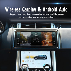 12.3inch Android car stereo radio GPS navigation For Range Rover Sport 2014-2017