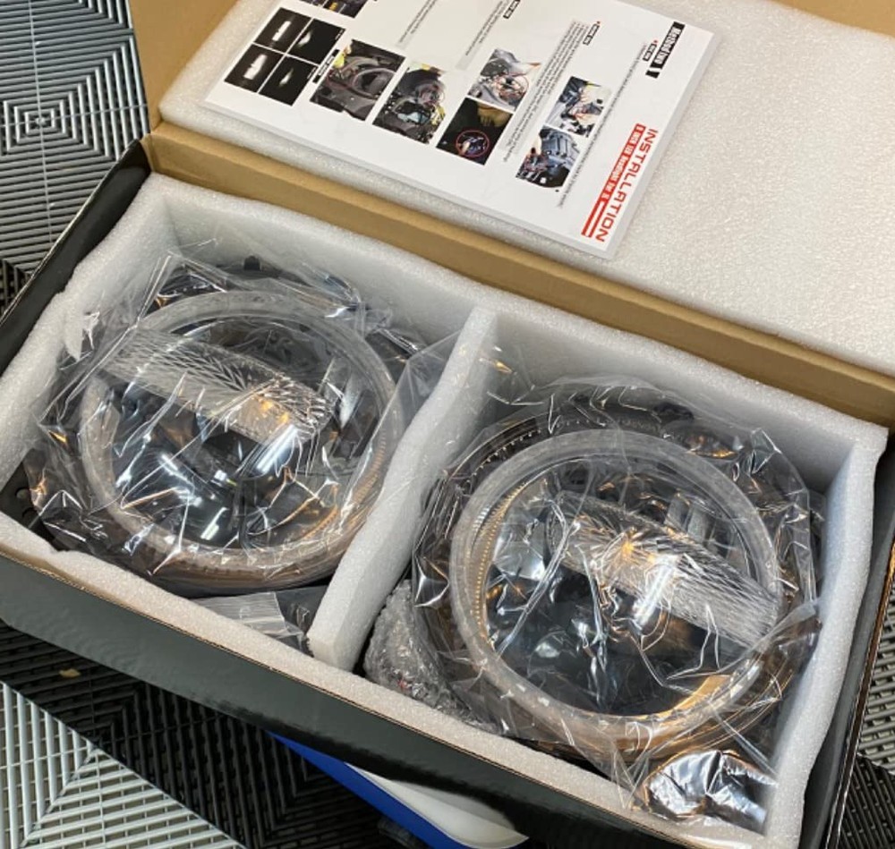 9in LED Headlights Halo DRL Assembly for Jeep Wrangler JL Gladiator 2018-2024