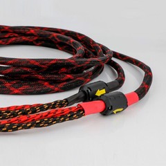 HI-END Pair Speaker Cable Bi-Wire 12 AWG HiFi Loudspeaker Single Wire