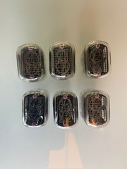 IN-12B nixie tubes. NOS. Lot of 6.
