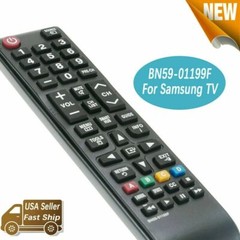 New BN59-01199F Remote Control Universal for most Samsung Smart TV LED LCD HDTV