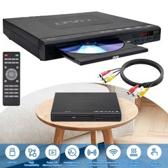 DVD Player for TV 1080P Region Free DVD Players for Smart TV Mini DVD AV+USB