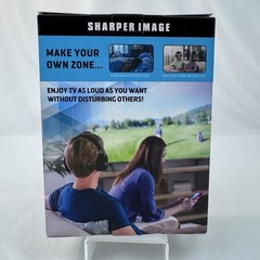 New Sharper Image Own Zone Wireless TV Headphones W/ Noise Reduction FAST SHIP