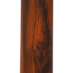 35.4in Rosewood Wood Grain Speaker Stands Pair Sand-Fillable Column 90cm