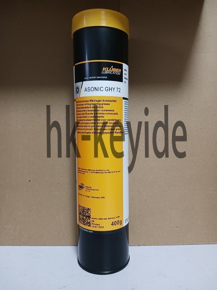 1PCS KLUBER ASONIC GHY 72 Grease 400g ( 14.1 OZ) NEW free shipping