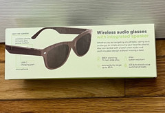 BRAND NEW-WeariQ Bluetooth Smart Glasses, SS-BrownB1-Brown Glossy Frame