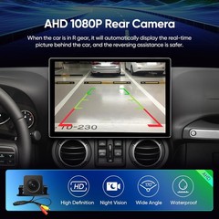 11.5″ Radio Stereo Carplay Android 13 For 2007-2016 Jeep Wrangler JK GPS 4+64GB