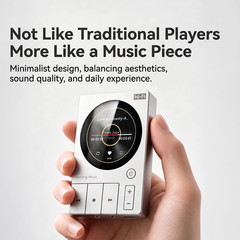 64GB HIFI Lossless MP3 Player Famue BF30 DSD256 192Khz 32Bit Piano Key Metal Des