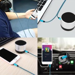 2PACK Aux Cord 3.5mm Male to Male Auxiliary Audio Cable For Car Headphone iPhone