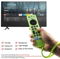 Pinowu Silicone Remote Case (3Pcs, Glow in the Dark) for Fire TV Stick 4K Max/In