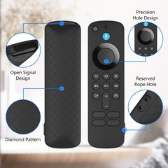 Silicone Protective Case for Apple TV 4K Siri Remote 6th/7th Gen