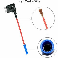 Car Add-circuit Medium Fuse TAP Adapter Standard ATO ATC Auto Blade Fuse Holder