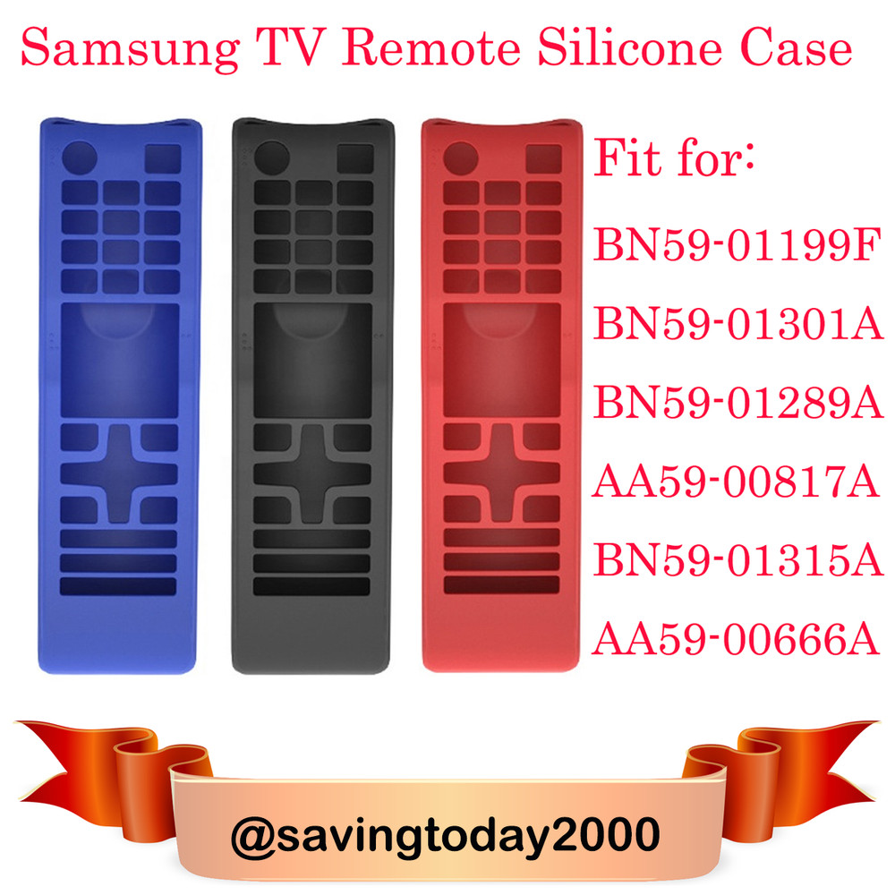 Silicone Case Cover for Samsung TV Remote Control BN59-01289A AA59-00817A