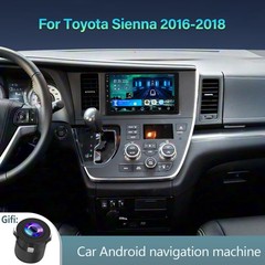 Carplay For 2015 2016-2018 Toyota Sienna Car Stereo Radio GPS Navi Android 15