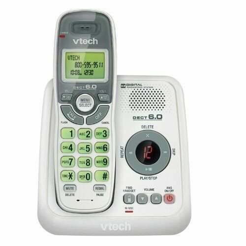 VTech Model No. CS6124 Single Line DECT 6.0 Cordless Home Phone