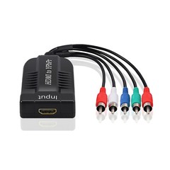 HDMI to 1080P YPBPR Component Video 5RCA RGB Adapter R/L Audio Output