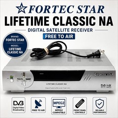 Fortec Star Lifetime CLASSIC na Digital Satellite Receiver Free To AIR
