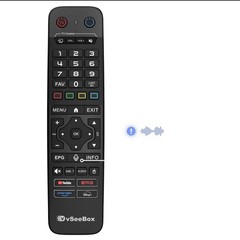 vSeeBox OEM V6 Max Bluetooth Remote Backlit