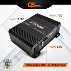 4x PRV Audio 10W650A-4 Midbass 10″ 4Ohm+ 1x QS3000 1Ohm Full Range Amp 3000W