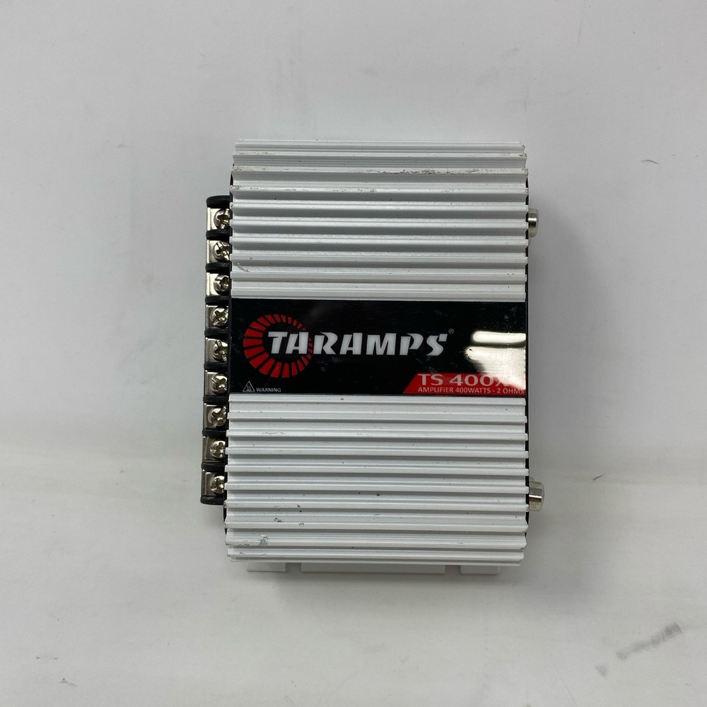 Taramps TS 400×4 V2 4-Channel Car Amp 400W RMS Silver/Black Small