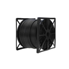 RG6 Coaxial Cable Quad Shield Outdoor 500ft 18AWG Black Coax Satellite TV 3GHz