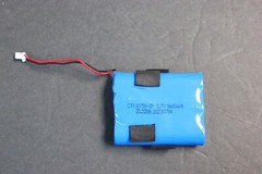 2 PCS P3.7V 9600mAh 3 Cell Lithium ion 37.0Wh Rechange Battery 2 Pin Connector