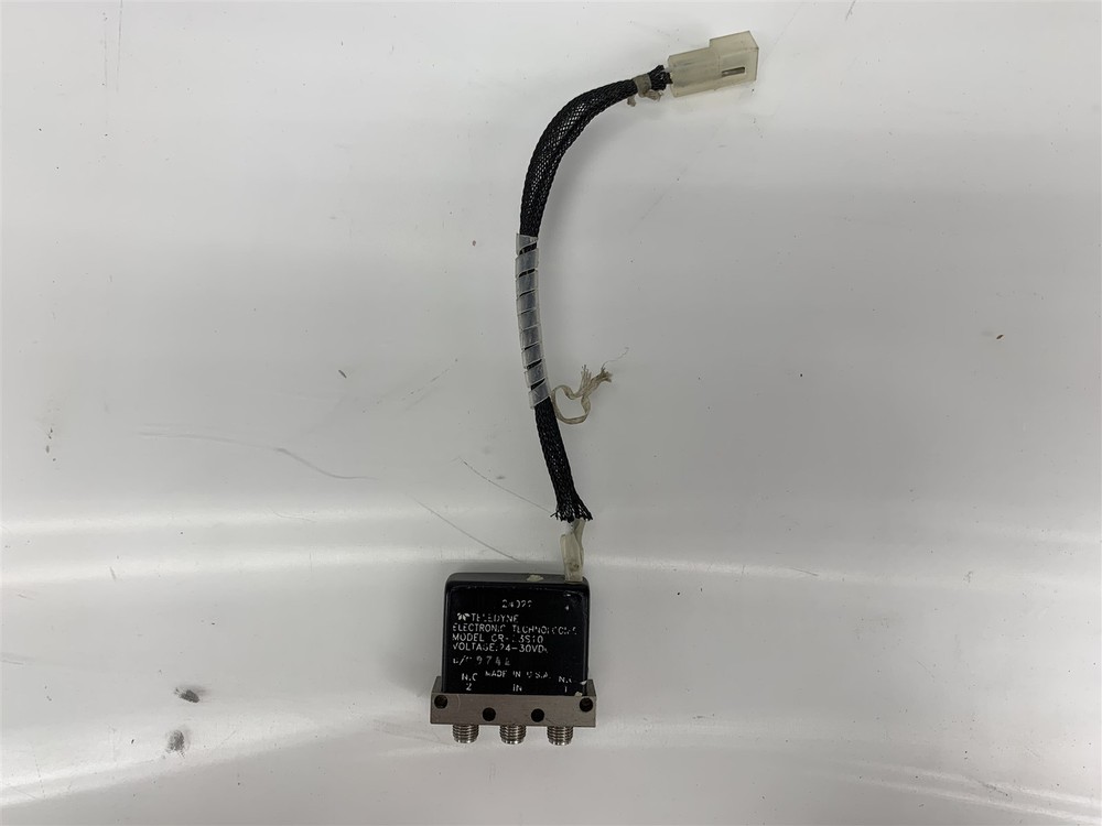 Teledyne CR-33S10 RF Coaxial Switch 24-30VDC