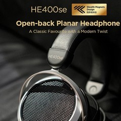 HiFiMan HE400se Planar Headphones – Black