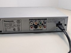Panasonic DVD-S27 DVD CD Player WMA/MP3/JPG with Cables Tested Working No Remote