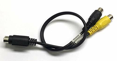 1 Foot, 8 Pin Mini Din to Dual RCA Jacks S Video Adapter (A9B)