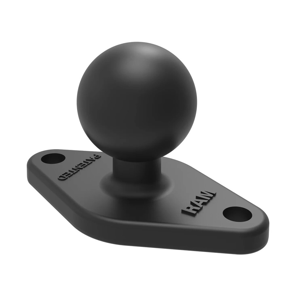 RAM Mount RAM-B-238U Aluminum 1” Ball with Diamond Plate