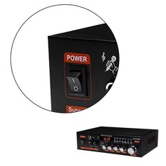 1000W Small Bluetooth Power Amplifier Stereo Receiver Audio Amp USB Music Player