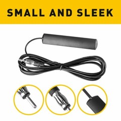 Car AM FM Radio Stereo Hidden Antenna Stealth For Vehicle Truck Motorcycle Boat