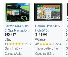 Garmin nüvi 50LM 5 inch Automotive In-Dash – Black